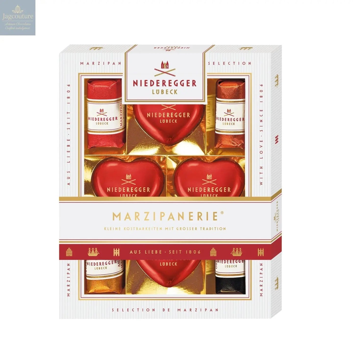 Marzipanerie - a selection of assorted marzipan treats Jag Couture Chocolates
