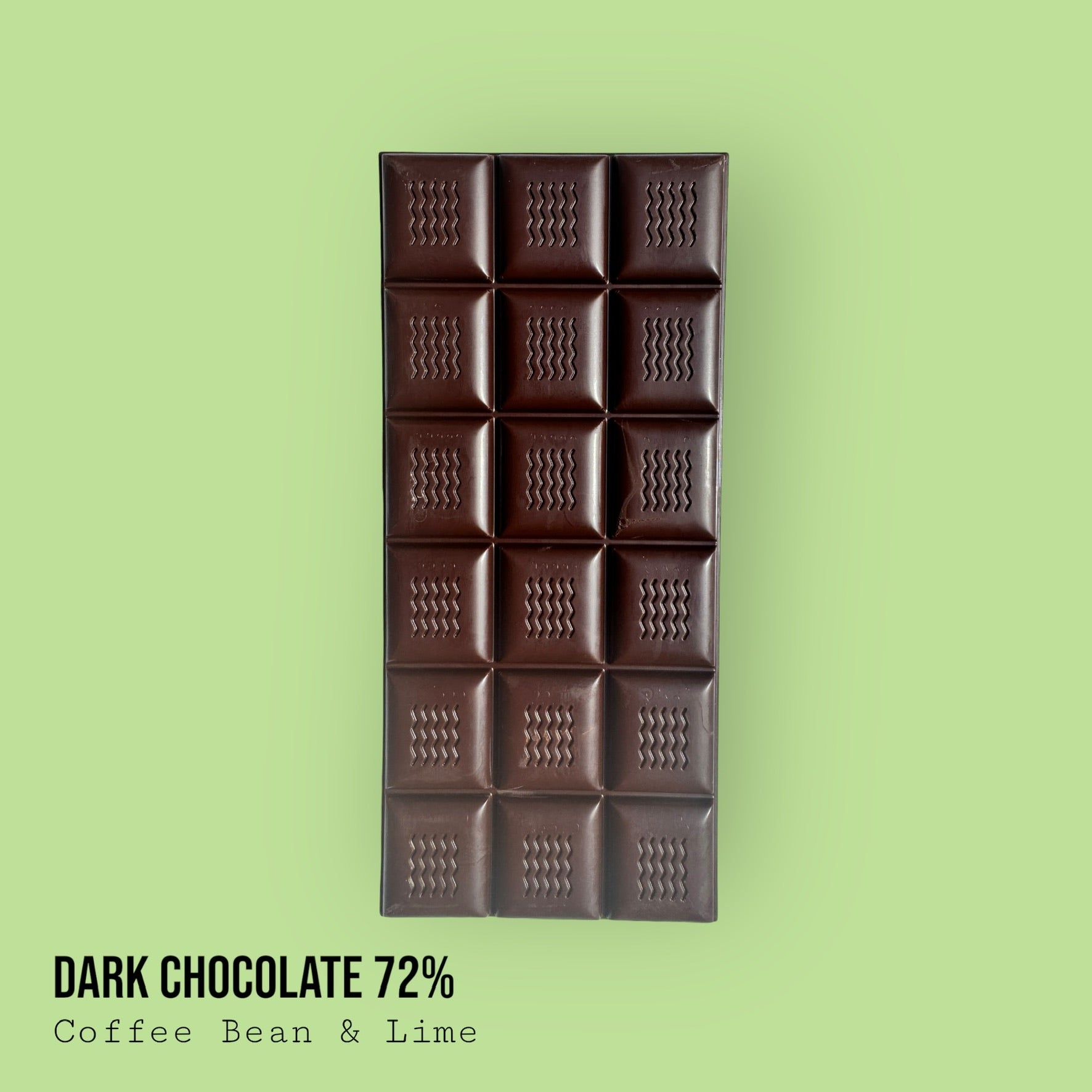 Single Origin Dark Perú 72% Coffee Bean & Lime 110g Neilson's