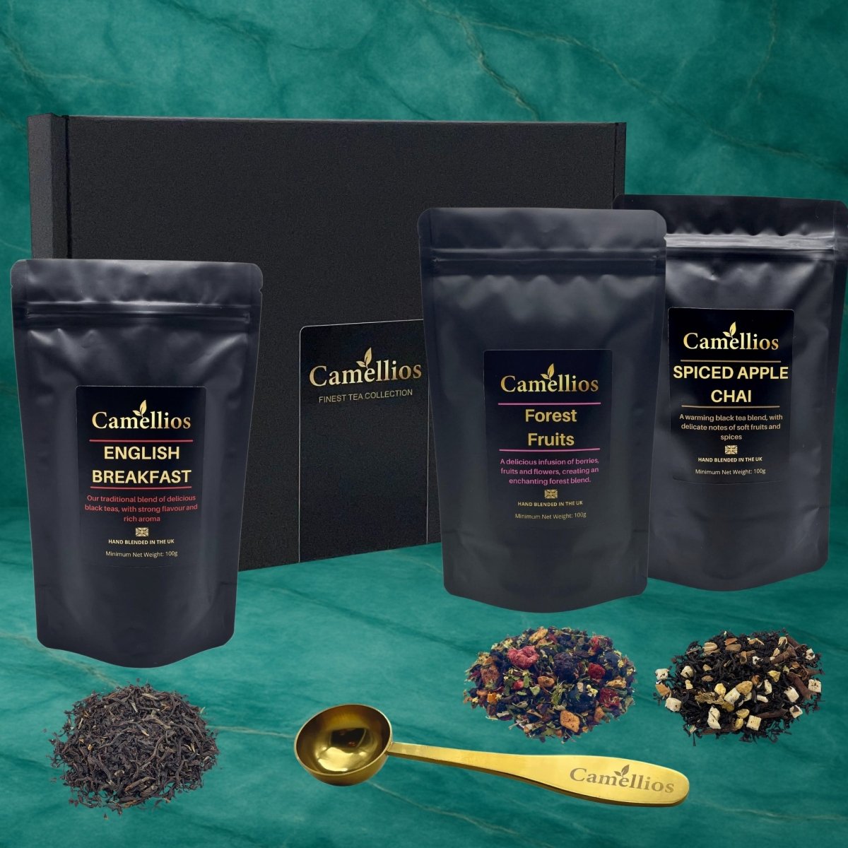 Luxury Loose Leaf Tea Gift Box Camellios